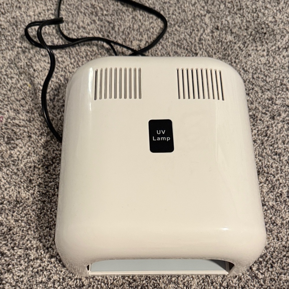 White UV Lamp Nail Dryer